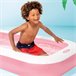 Piscina hinchable para niños rosa c/suelo acolchado INTEX Rosa
