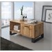 Pack de Muebles de Salón - Aparador + Mesa de Centro + Mueble TV - Modelo Loft Marron