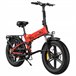 Bicicleta eléctrica ENGWE ENGINE X | Potencia 250W | Alcance 60KM Rojo
