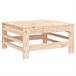 Juego de muebles de jardín 6 piezas madera maciza abeto Douglas Pino