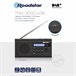 Radio portátil Roadstar TRA-300D+BK Negro