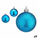 Set de Bolas de Navidad Azul