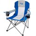 Silla plegable camping XL con asa y posavasos Aktive Azul