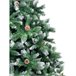 Árbol de Navidad de lujo efecto nieve Verde Oscuro