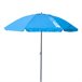 Sombrilla playa antiviento con mástil inclinable y protección UV50 Aktive Azul
