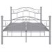 Estructura de cama 120x200 Gris