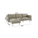 Chaise Longue COSMO  Beige