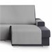 Protector Cubre Sofá Royale Chaise Longue Derecho Extra Gris Oscuro