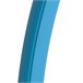 Starmatrix RIO Ducha solar curvada de polietileno con depósito de 22L Azul