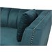 Beliani Conjunto de sofás GAULA Azul/ Verde