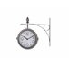 Beliani Reloj de pared ROMONT Silver