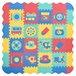 Alfombra Puzzle Infantil HOMCOM 431-071 150x150 Multicolor