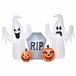 Fantasma Inflable Halloween HOMCOM 844-395V90 Multicolor