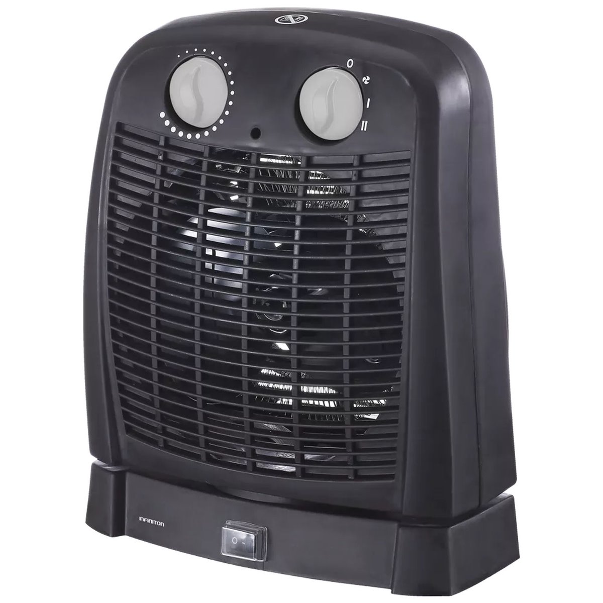 ADLER AD 7728 Calefactor Ventilador Eléctrico Portátil, Aire Caliente /  Frío, 2 Niveles de Potencia, Termostato, Sistema