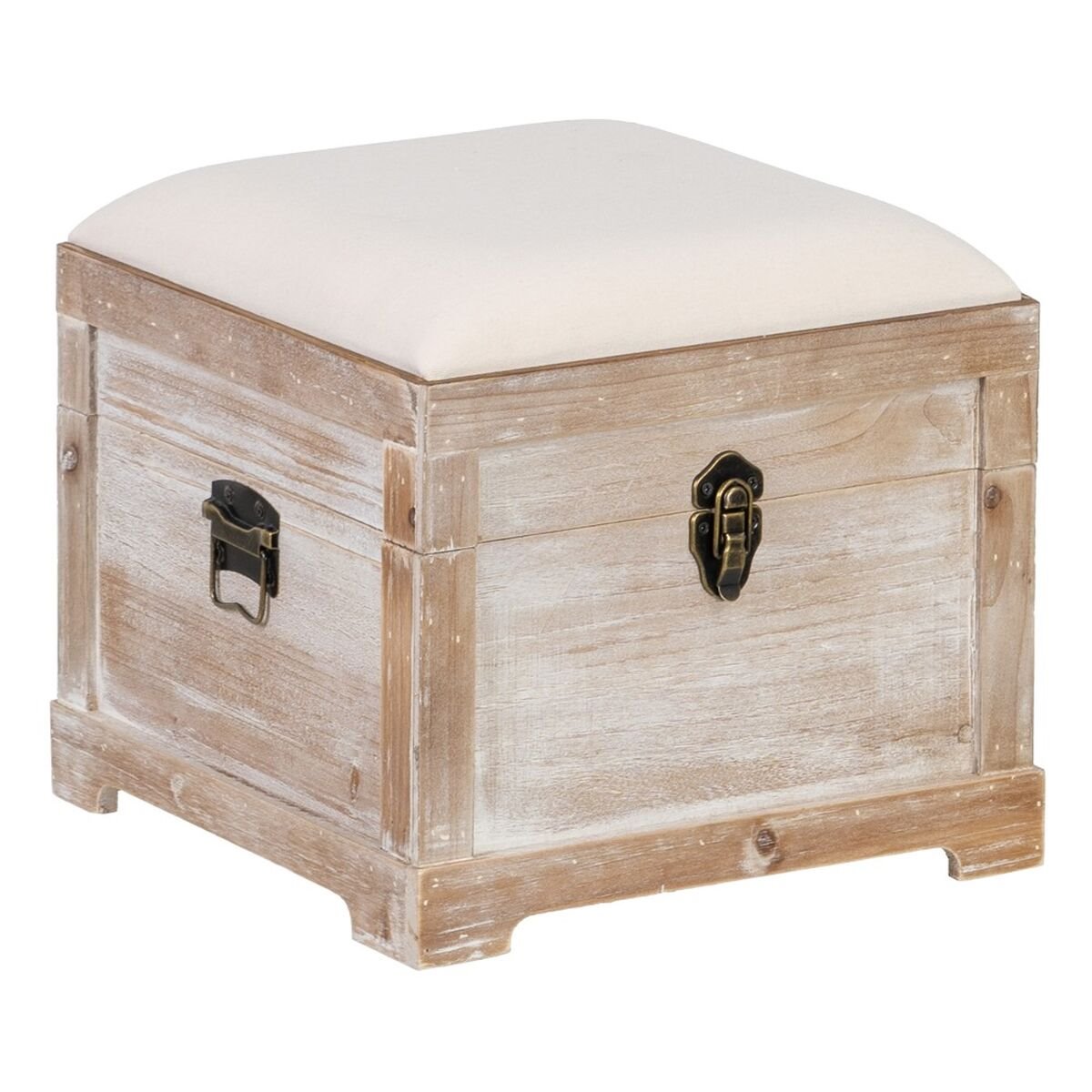 Baúl pintado blanco  Venta de todo tipo de cajas de madera online