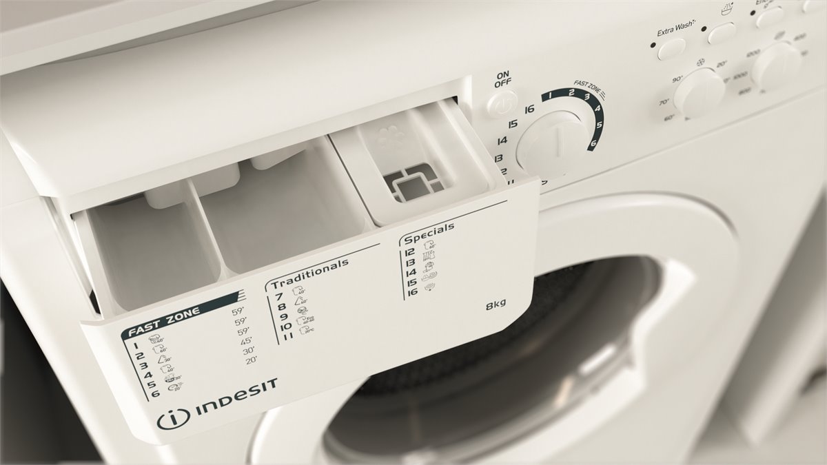 Comprar Indesit EWC 81251 W EU N lavadora Carga frontal 8 kg 1200 RPM F  Blanco