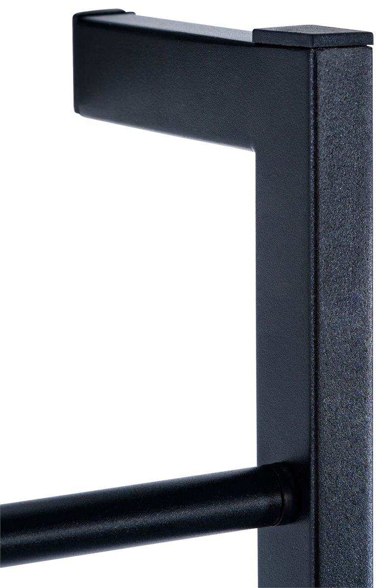 Toallero escalera Betti de 4 barras Metal Negro 13.5X49X170 cm - Conforama