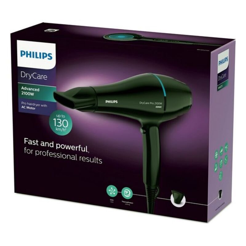 Philips Secador de pelo con función iónica 2100 W