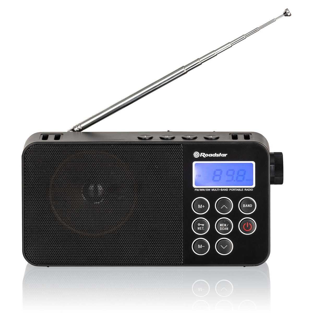 Altavoz de radio para la ducha, radio AM/FM con pantalla LCD, portátil