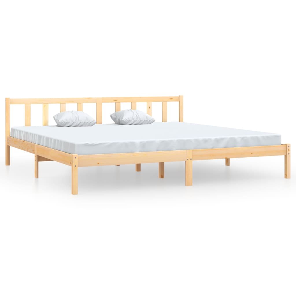 Estructura de cama madera maciza de pino 180x200 cm - referencia Mqm-3101038