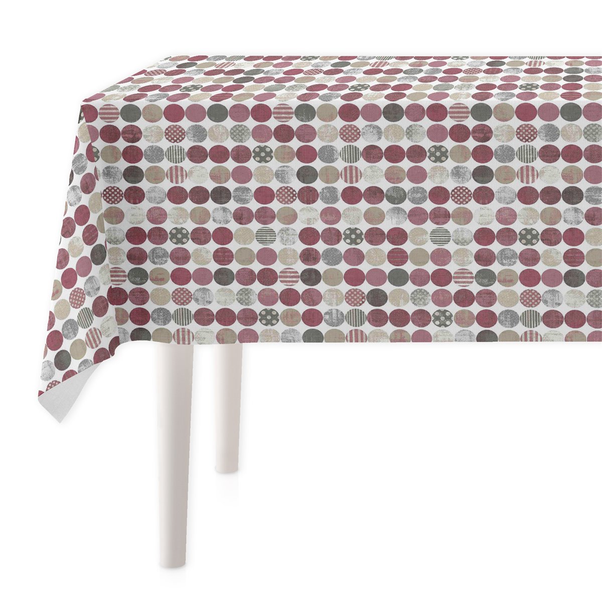 Vipalia - Mantel Resinado Impermeable antimanchas. Mantel Mesa rectangular  comedor. Mantel Hule mesa cocina facil de limpiar.