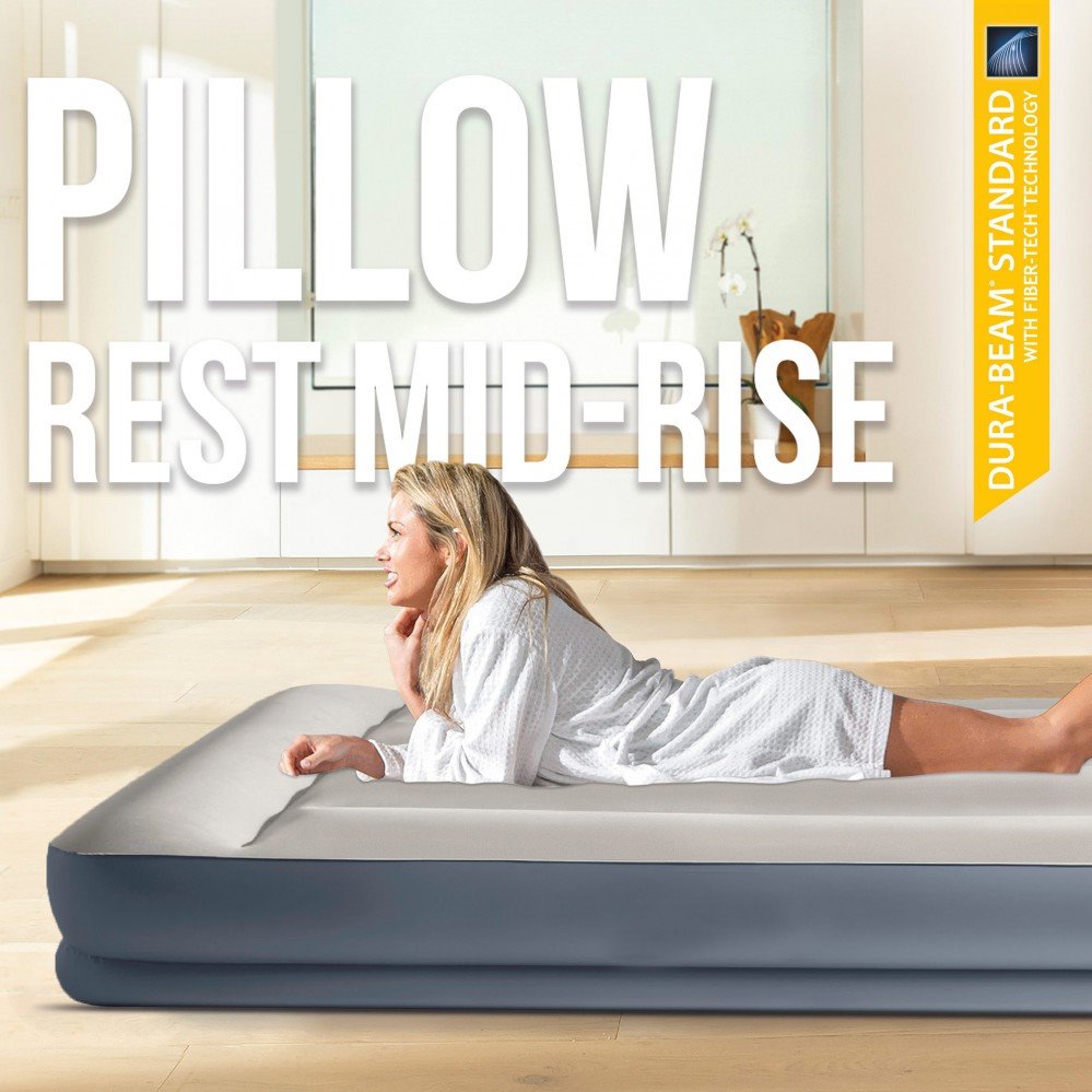 Colchón hinchable individual INTEX Dura-Beam Standard Pillow Rest