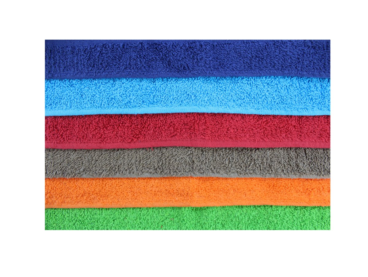 Acomoda Textil - 6 Paños de Cocina 100% Algodón. Toallas de Rizo 50x50 cm,  Trapos Absorbentes, Suaves y Resistentes de 500gr/m². Rayas