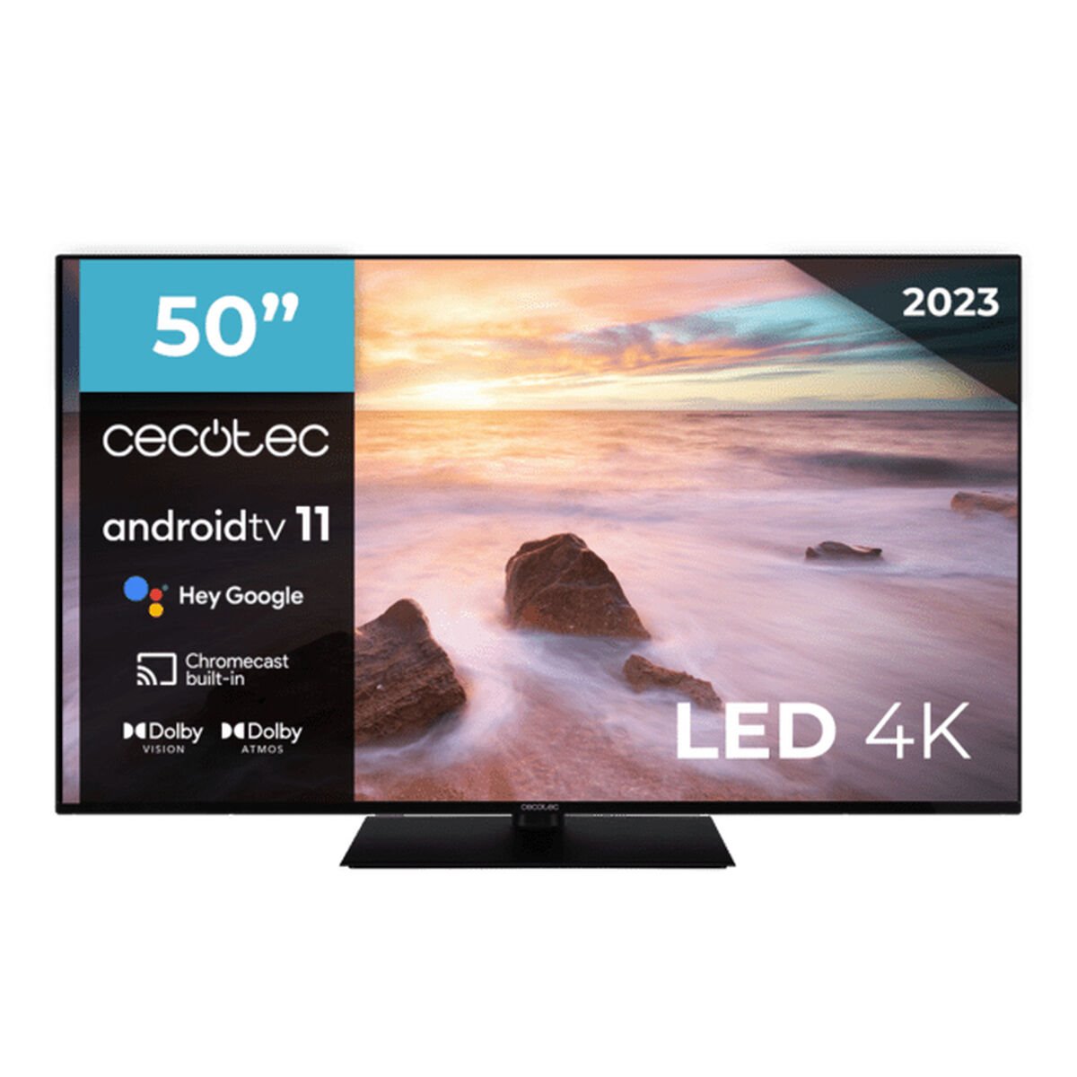 50 pulgadas, 4K UHD y Android TV: este televisor de Cecotec tiene 100 euros  de descuento