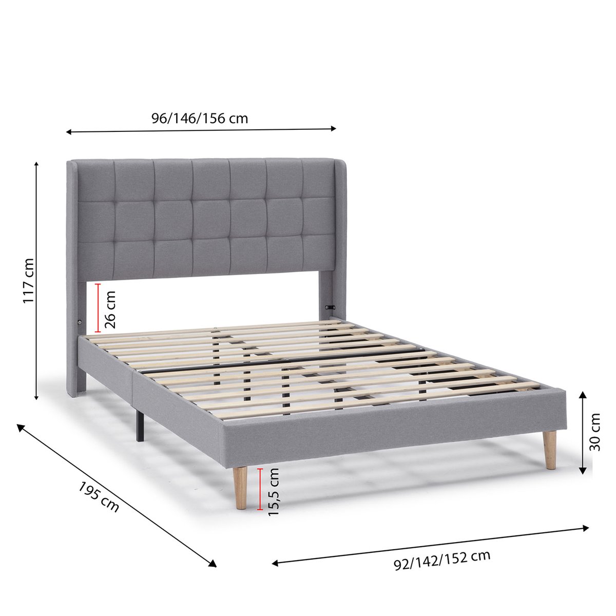 Estructuras de cama a buen precio