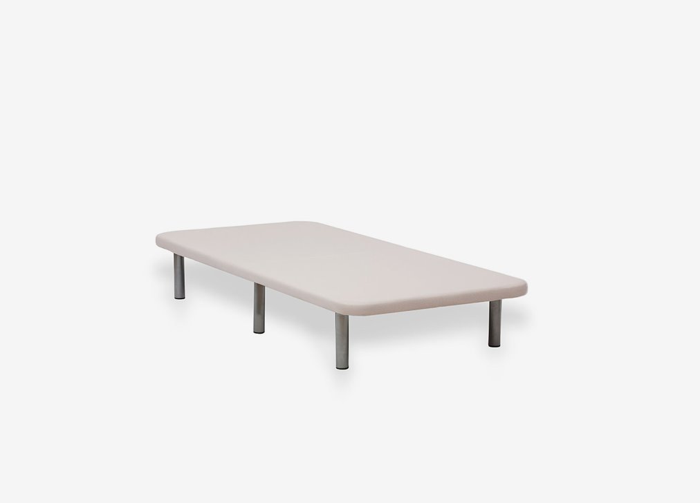 Base de cama tapizada 3D Beige 90X190 - Conforama