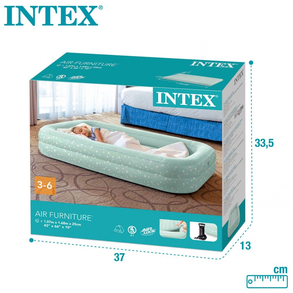 Colchón hinchable infantil osito INTEX - Conforama