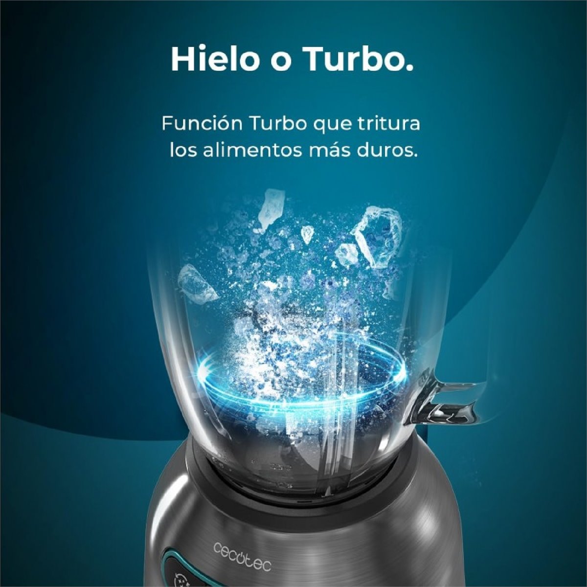 Batidora de vaso Power Black Titanium 1800 Go Cecotec - Conforama