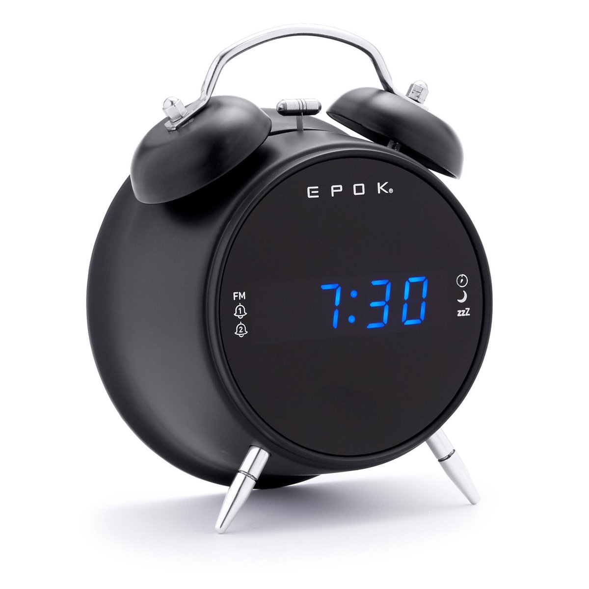 Las mejores ofertas en Relojes despertadores de Philips Negro y Radio Reloj