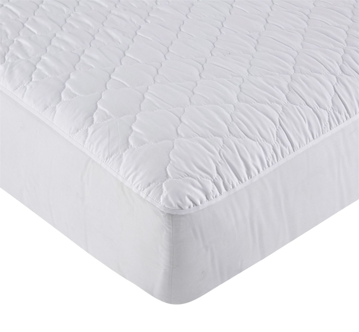 Protector impermeable algodón de colchón, ajustable