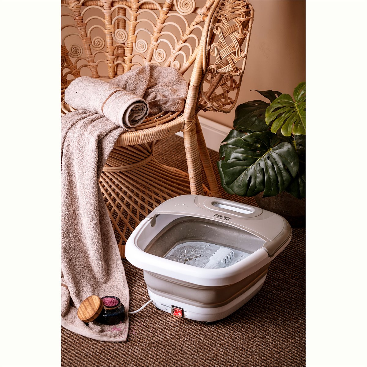 Masajeador de baño de spa para pies, Termostato de masaje