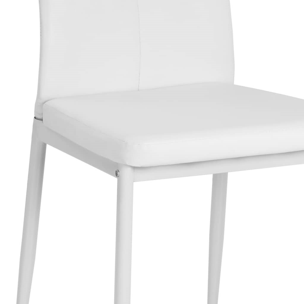 Pack 4 sillas de comedor Vanity Blanco - Conforama