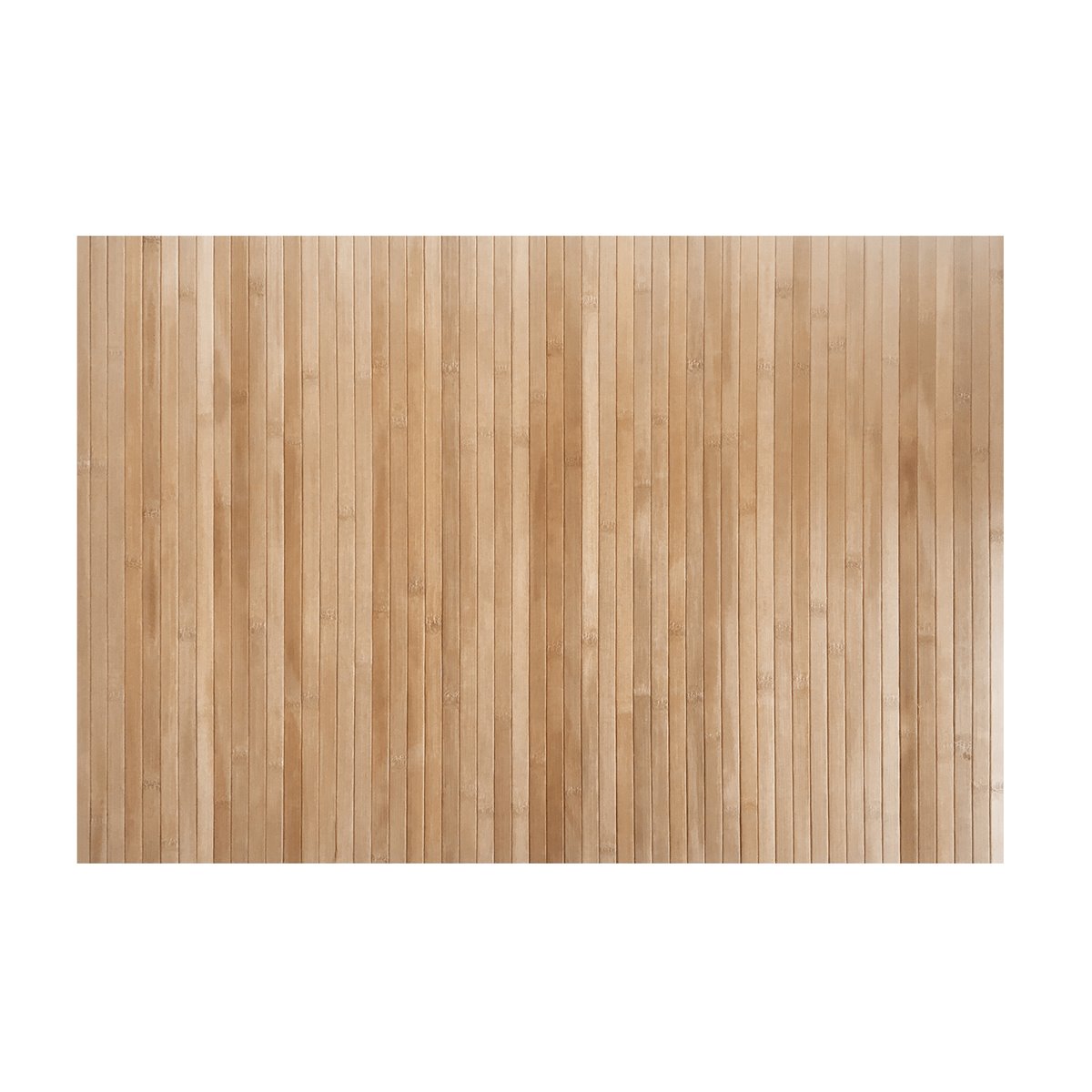 Alfombra de bambú natural marron 200x300cm BAMBU - Conforama