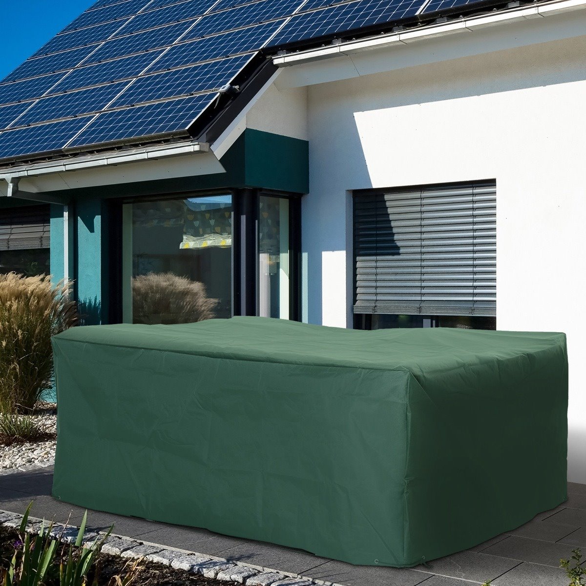 negro exterior jardín barbacoa Funda impermeable , Protector solar