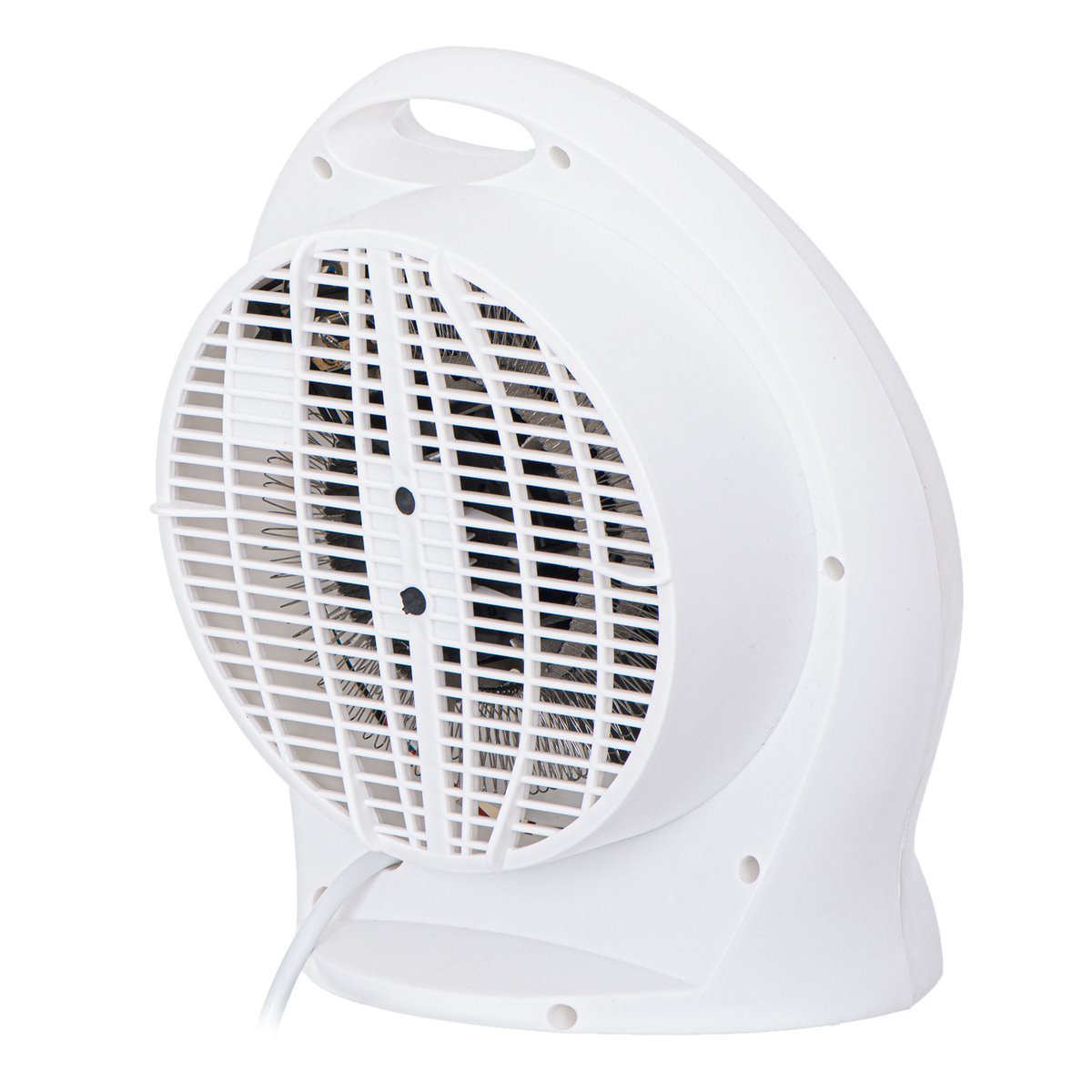 Calefactor Ventilador Aire Caliente / Frío, Termoventilador, 2 Niveles  Temperatura, Termostato, Mesko, Blanco, 2000, MS7719