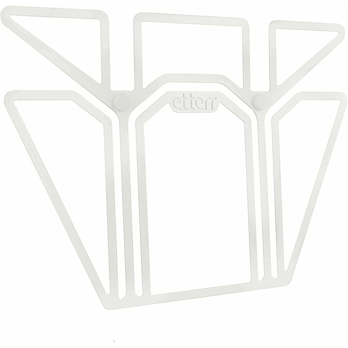 Escurreplatos Blanco de Pared Soporte para Platos Escurridor De Platos y  Vasos con 1 Estante Adicional y 7 Ganchos 64 x 24 x 71 cm KCR09-W SoBuy ES