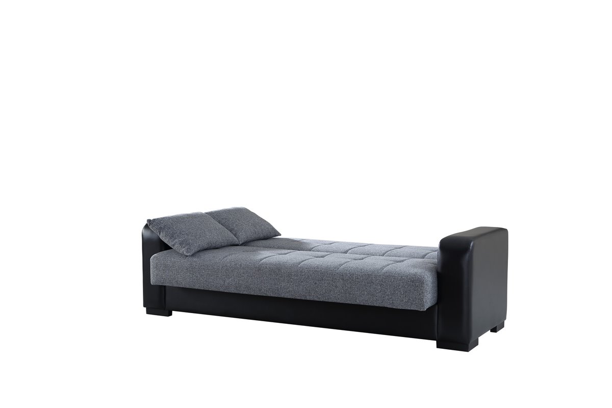 Sofá cama PRIMA y Negro Negro/ Gris - Conforama