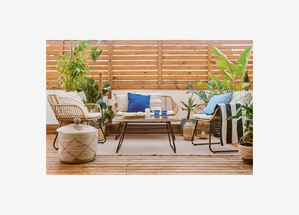 Baner Garden Fundas para muebles de patio, funda impermeable  para muebles de exterior, juego de muebles de patio para conversación al  aire libre de 4 piezas, juego de fundas de patio
