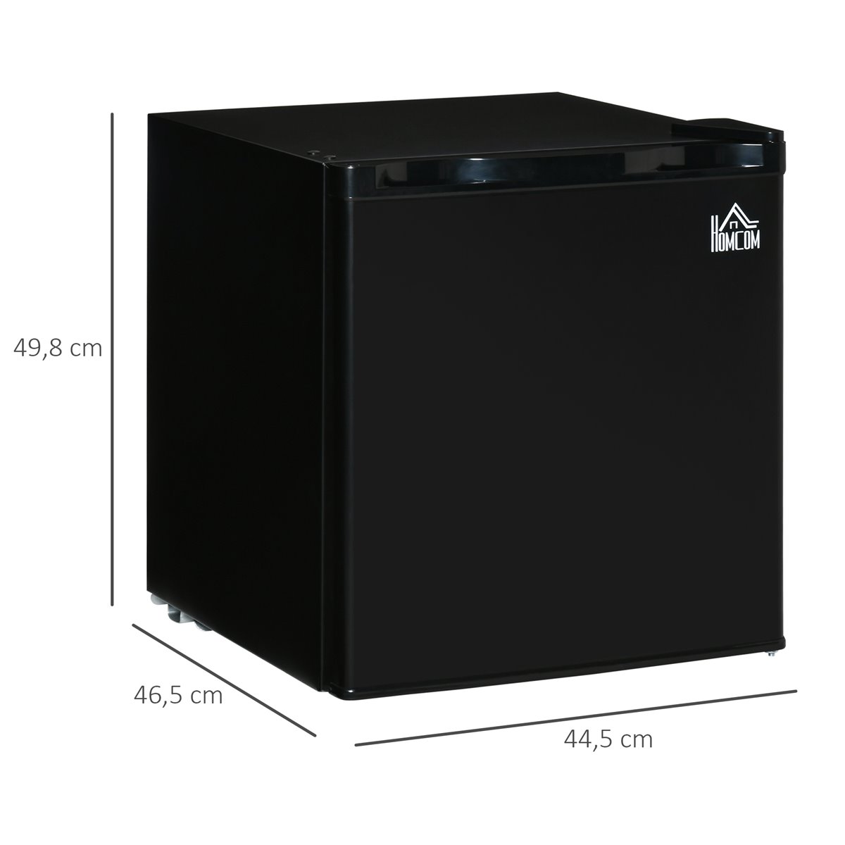 Mini frigorífico 4L nevera eléctrica HOMCOM 25,8x20,5x26,3cm blanco