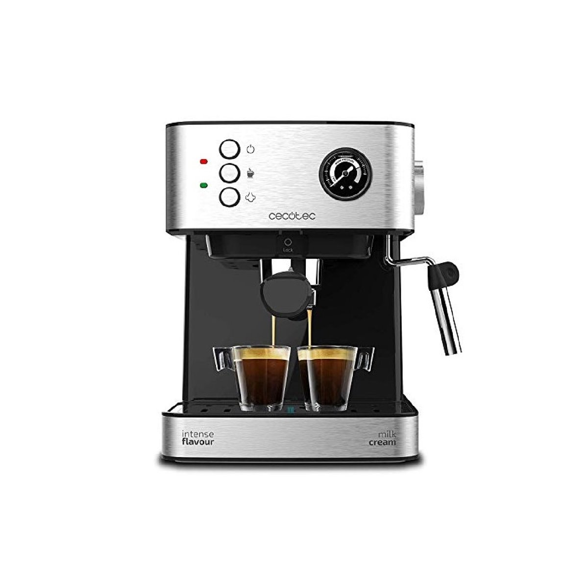 ▷ Chollo Cafetera Cecotec Power Espresso 20 Digital con vaporizador por  sólo 66,03€ con envío gratis (-26%)