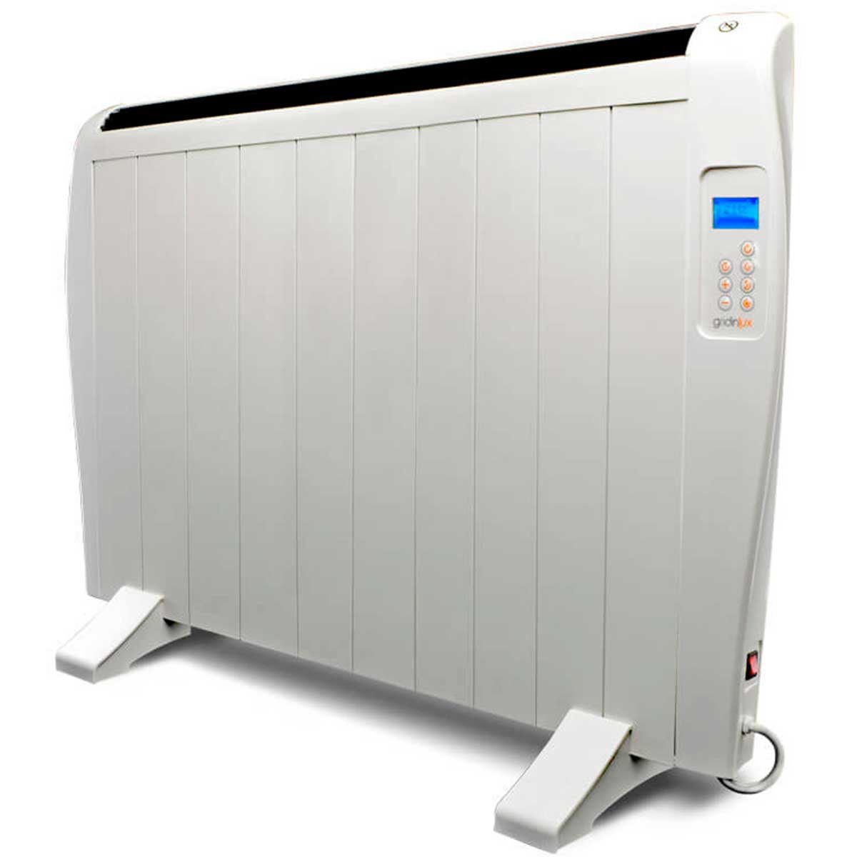 Radiador Eléctrico de Bajo Consumo con 10 elementos en color blanco con  Wifi Ready Warm 2000 Thermal Connected Cecotec