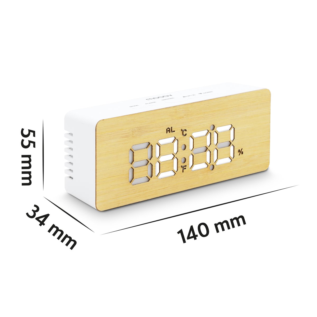 Láminas plásticas para Reloj despertador con luz de colores (tipo I)