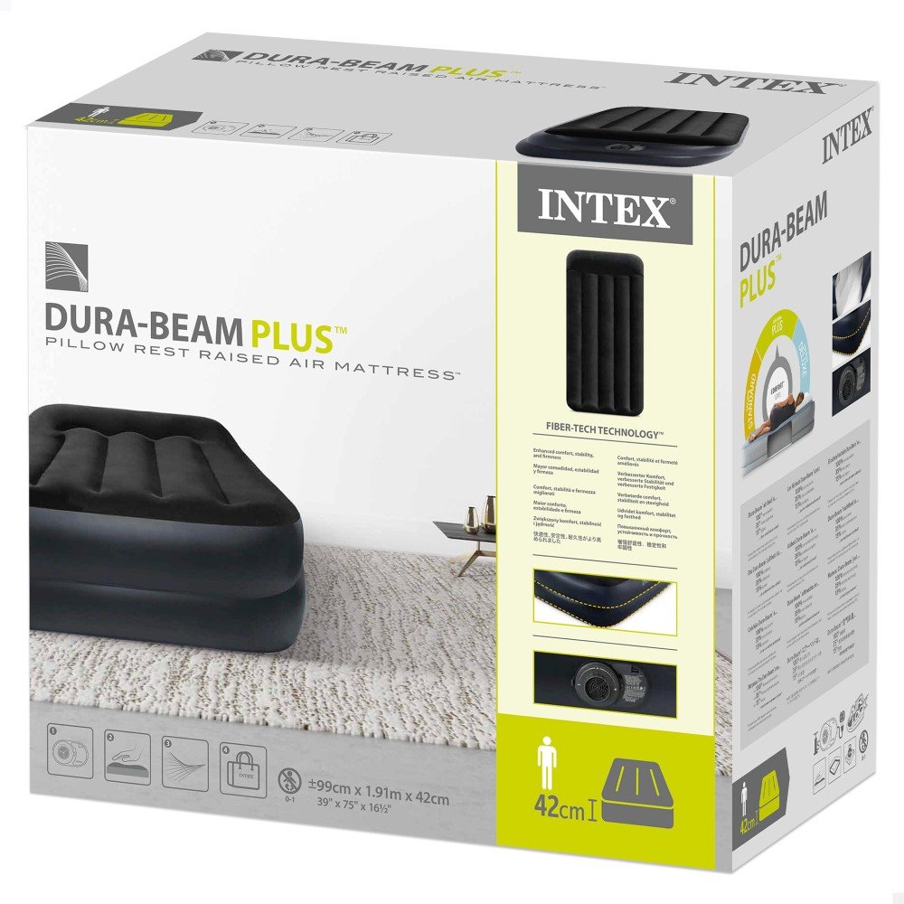 Colchón hinchable INTEX Dura-Beam standard pillow rest, Colchon