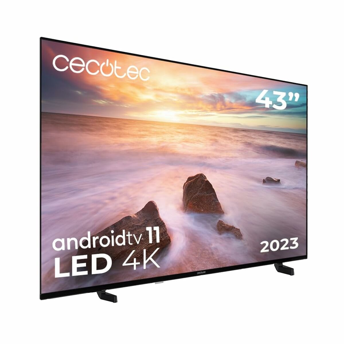 Smart TV Cecotec A2 series ALU20043 4K Ultra HD 43 LED HDR10 Dolby Vision  - Conforama