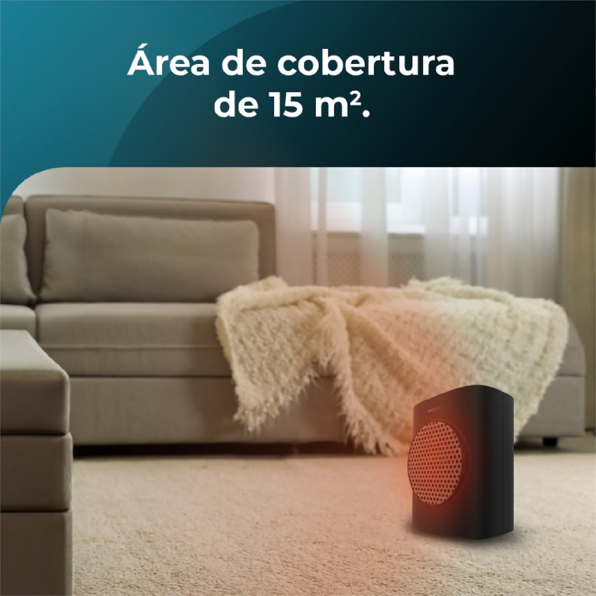 Calefactor Cerámico ReadyWarm 10000 Top Ceramic Cecotec - Conforama