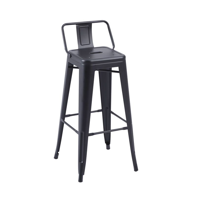  Taburetes de bar 2 unidades, sillas de barra industrial de  altura ajustable (roble y negro, 3#) : Hogar y Cocina